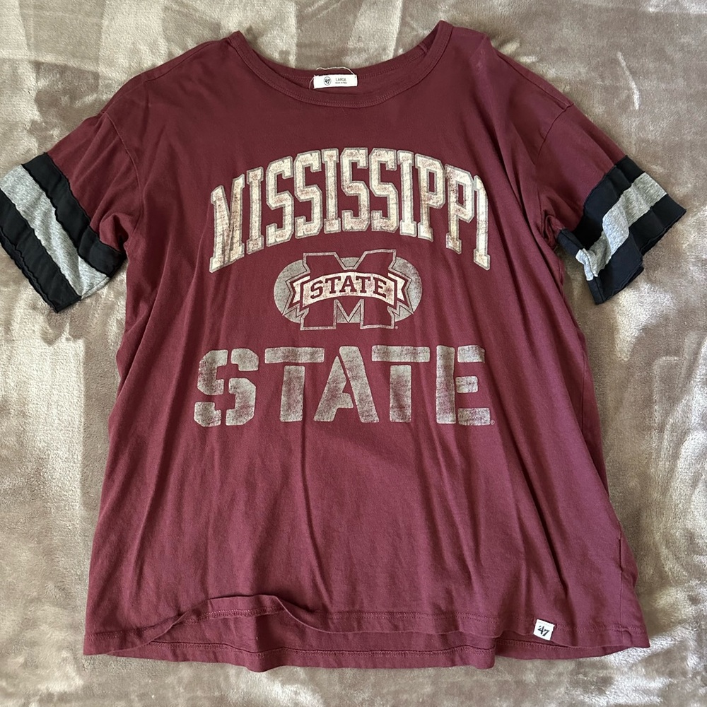 Mississippi State university Tee - 47 Brand